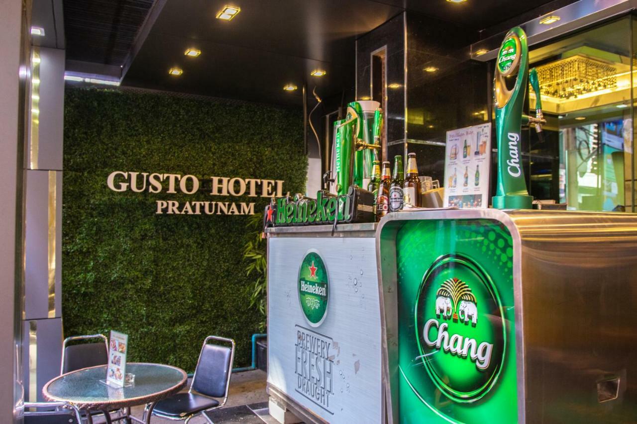 Gusto Pratunam Hotel Bangkok Exterior foto